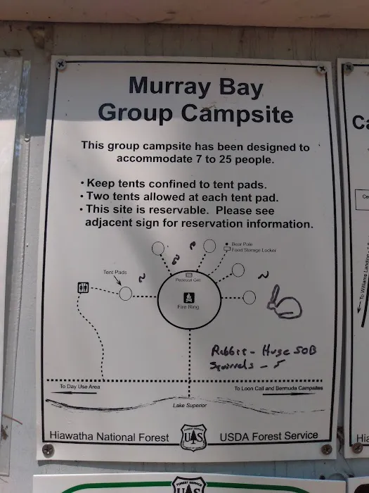 Murray Bay Group Campsite on Grand Island 2