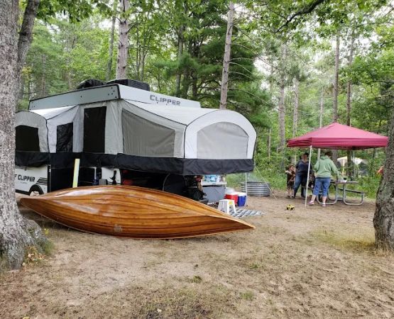 Andrus Lake State Forest Campground