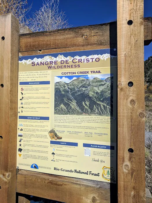 Cotton Creek Trail Head 8