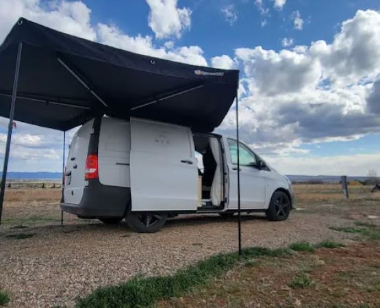 A Camp at Painted Sky