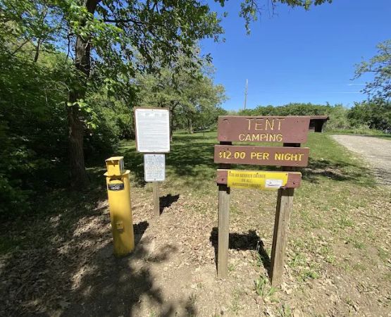Tent only campground