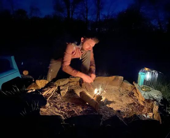 Camping at Shasta Valley
