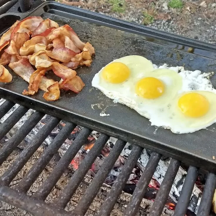 The Best Campfire Breakfast Hash with Eggs and Sausage Recipe