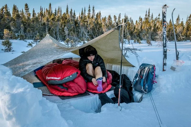 How to Prepare for an Unexpected Snowfall While Camping