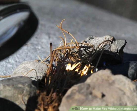 How to Build a Fire Without Matches or Lighter