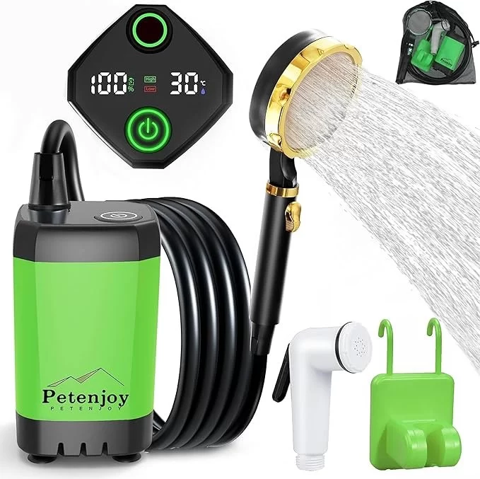 Finding the Best Portable Camping Showers with Battery Power and Heater
