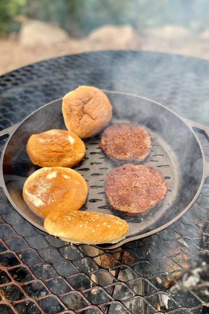 The Best Campfire Vegetarian Burgers with Homemade Patties – Recipe & Tips