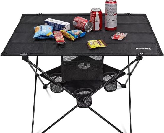 Finding the Best Portable Camping Tables with Built-in Cup Holders