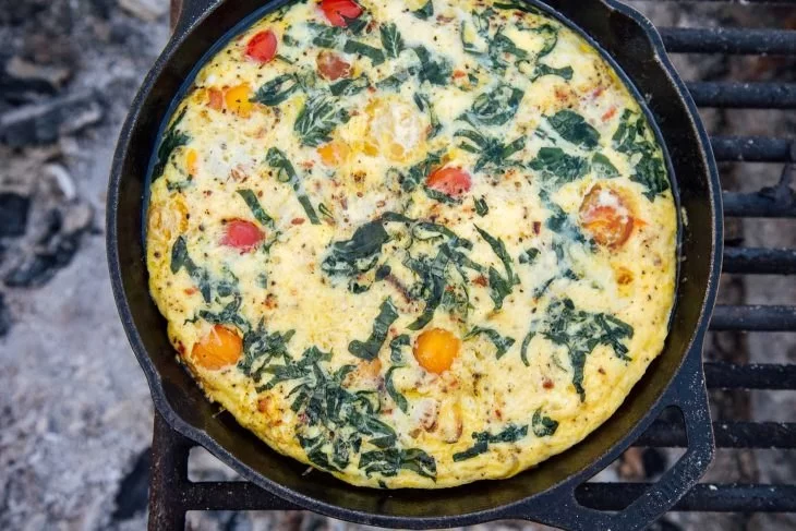 The Best Campfire Breakfast Skillets with Eggs and Vegetables
