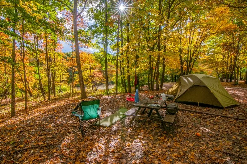 Tips for Finding the Best Campsite for Fall Colors and Hiking
