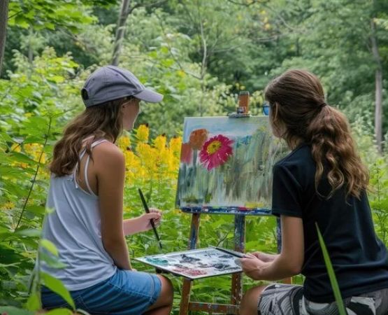 The Benefits of Outdoor Painting and Art: A Creative Escape