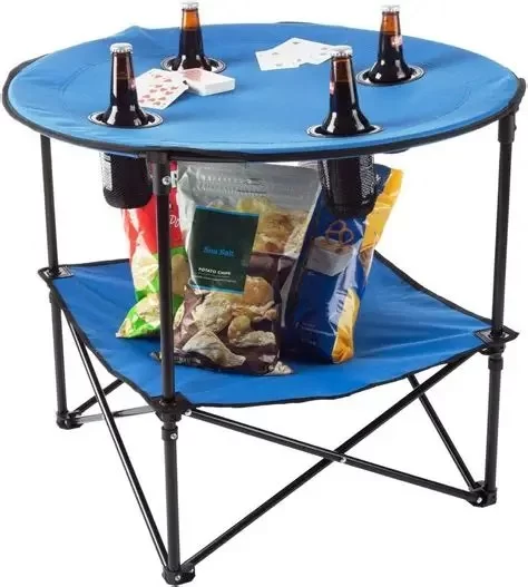Finding the Best Portable Camping Tables with Cup Holders