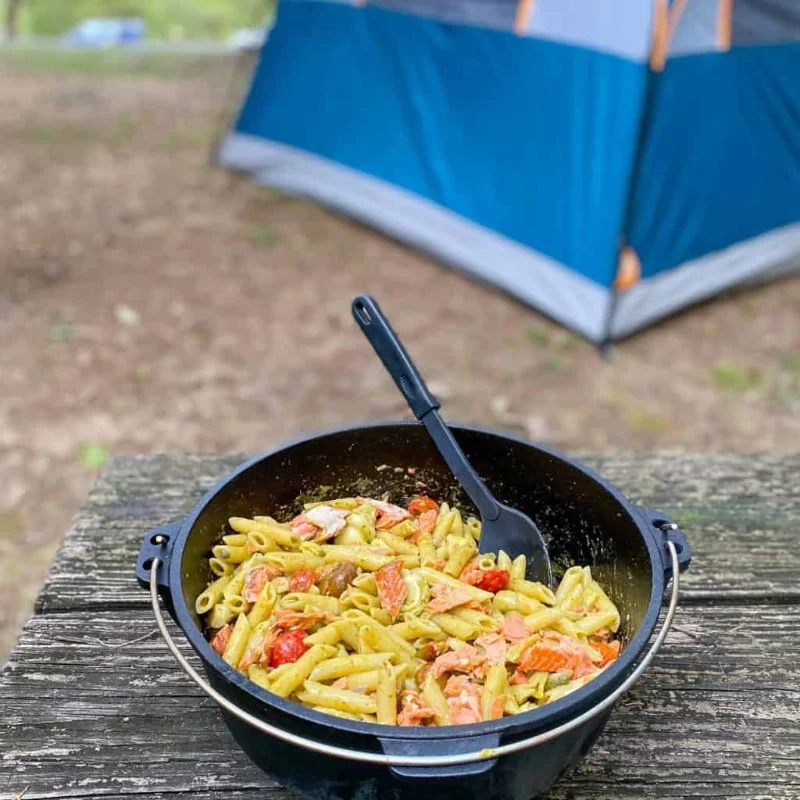 The Best Campfire Pasta Dishes with Pesto