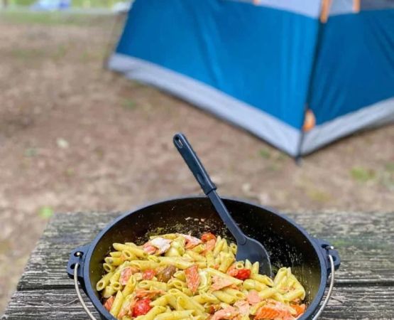 The Best Campfire Pasta Dishes with Pesto