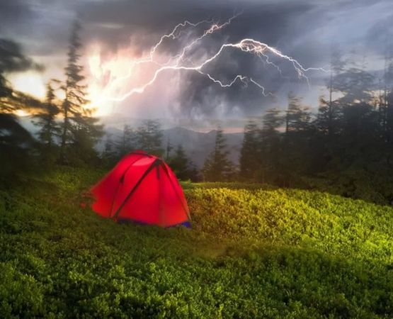 How to Prepare for a Severe Thunderstorm While Tent Camping with Kids
