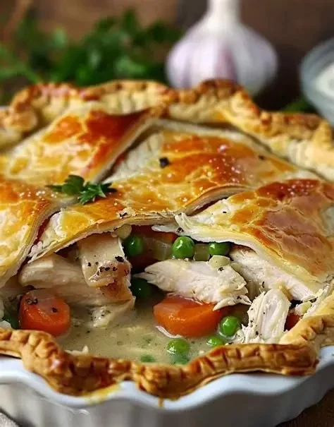 The Best Campfire Pot Pie with Chicken and Vegetables Recipe