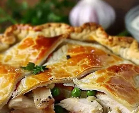 The Best Campfire Pot Pie with Chicken and Vegetables Recipe