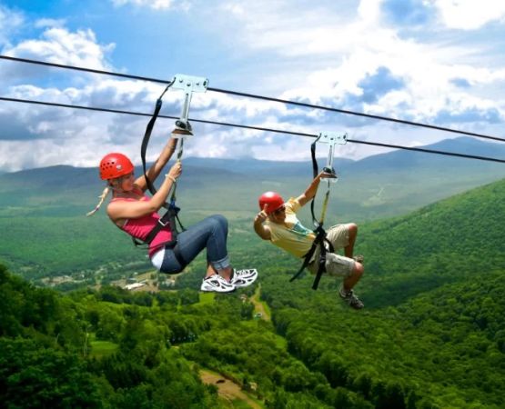 Best U.S. Campgrounds with Ziplining and Adventure Activities