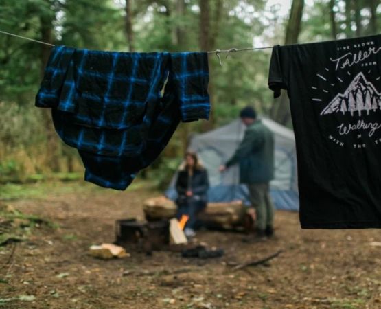 How to Dry Wet Clothes & Gear While Camping