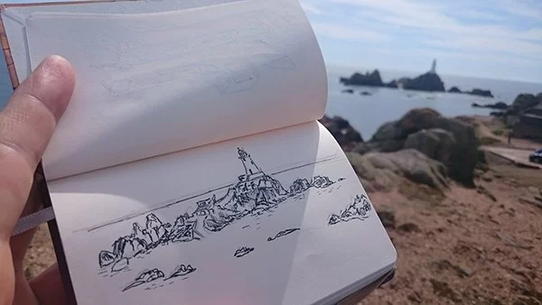 How to Use a Camp Journal or Sketchbook While Traveling