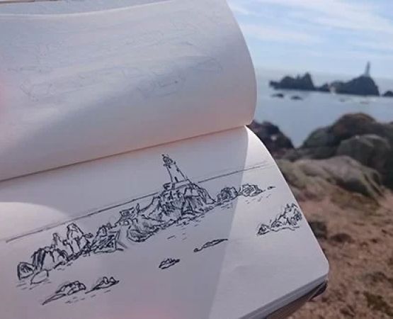 How to Use a Camp Journal or Sketchbook While Traveling