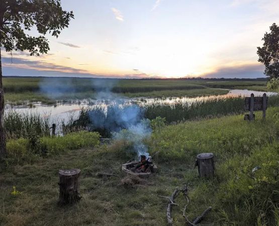 Iron Bridge Canoe Campsite