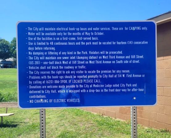 Medicine Lodge Park Camping