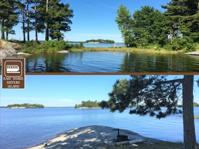 HB East Three Sisters Island K44 Houseboat Campsite Picture 1