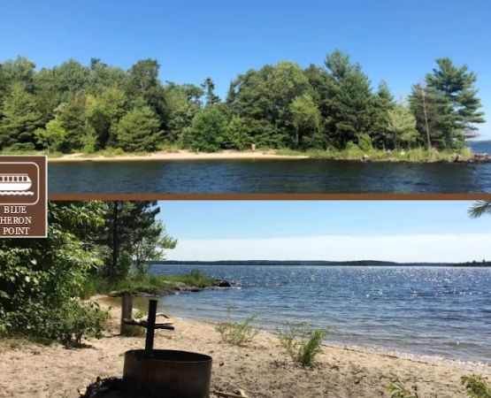 HB Blue Heron Point K2 Houseboat Campsite