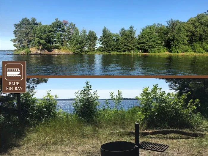 HB Blue Fin Bay K38 Houseboat Campsite Picture 1