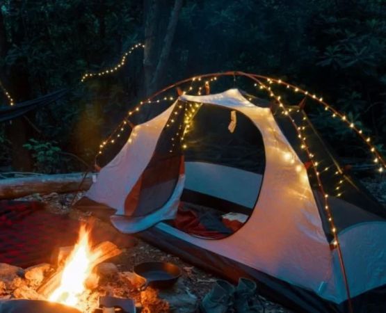 Lighting Your Campsite Safely With Lanterns, Torches, and Campfire Glow