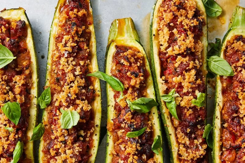 How to Cook Campfire Stuffed Zucchini